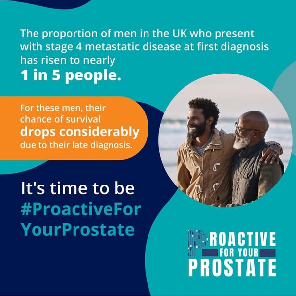 Prostate Cancer Research asks people to be ‘proactive for your prostate’